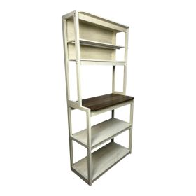 Suitable For Kitchen Cabinet 5-layer Packaging Rack (Color: White)